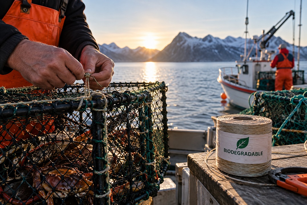 "Grønnere teinefiske: Hvorfor råtnetråd er fremtiden for både hobby- og yrkesfiskere