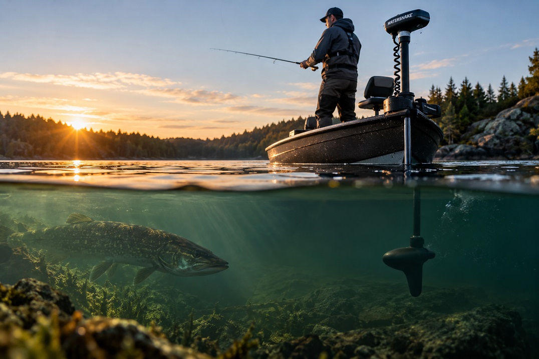 Lydløs jakt på storfisken – derfor bytter sportsfiskere til elektrisk