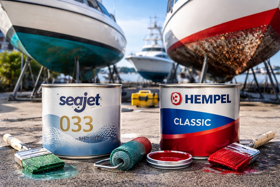 Seajet vs Hempel Bunnstoff - Hvilket er best?