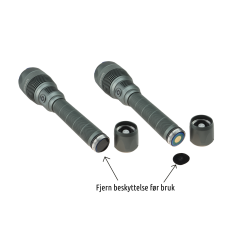 LED Lommelykt 7000 Lumen - Oppladbar