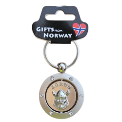 N�kkelring Spinner Viking/Norsk Flagg