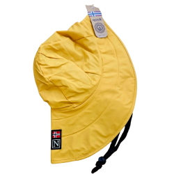 Sydvest Gul med Norsk flagg