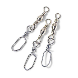 Swivels m/ Hempe ( Snap Hvirvler). Pose a 10 stk.