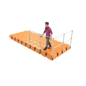 Arbeidsfl�te 2 x 4mtr m/gjerde - Modulbasert