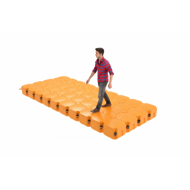 Arbeidsfl�te 2x3mtr uten gjerde - Modulbasert