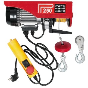 Elektrisk vinsj 230V - 1050 Watt - 600 Kg l�ftekapasitet