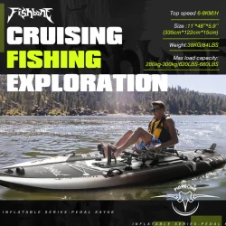 Fiskekajakk Fishbone Spatium - 2