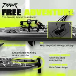 Fiskekajakk Fishbone Spatium - 4