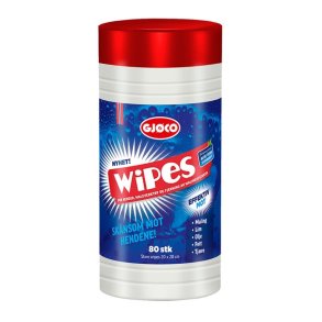Gj�co v�tservietter boks a 80 stk wipes