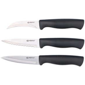 Gr�nnsakskniver - Sett � 3 kniver - Alpina