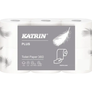 Katrin Plus 360 Toalettpapir, sekk