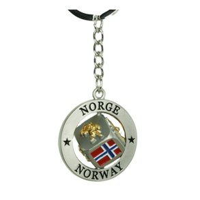 N�kkelring - Terning - Norsk Flagg