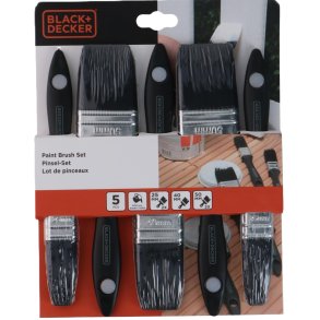 Penselsett 5pk.  Black&Decker