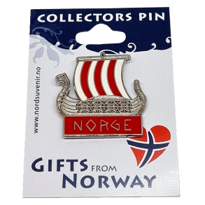 Pins Vikingskip