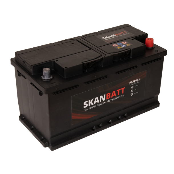 SKANBATT 12V 100Ah Batteri 