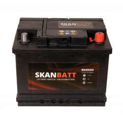 Skanbatt 60 Ah Fritidsbatteri / Startbatteri