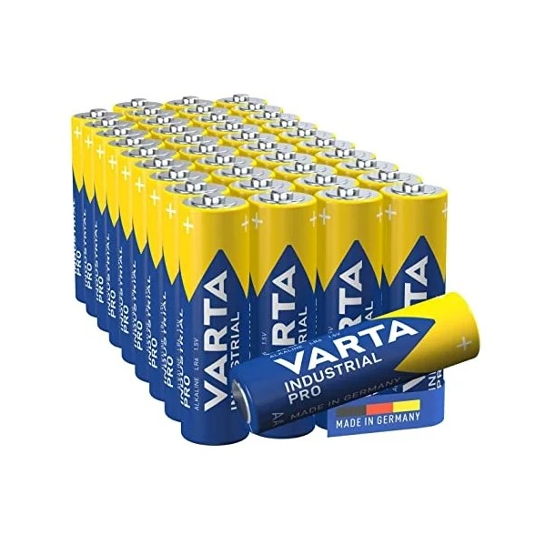 Varta Industrial AA Batterier - 40 pk