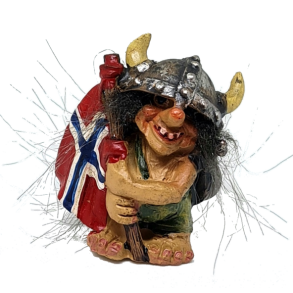 Vikingtroll - Flagg p� siden