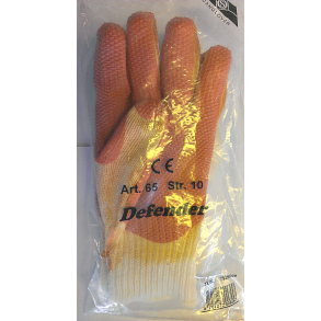 Halvdyppet Gummihanske
