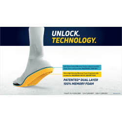 Innleggss�ler - MegaComfort - HD Memory Foam