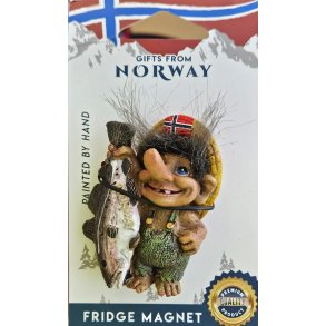 Magnet Troll med sydvest