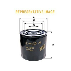 WIX Oljefilter - WL7212
